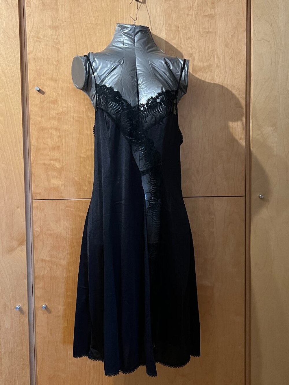 Vintage 70’s French Silhouette Nightgown Sexy Lingerie Slip